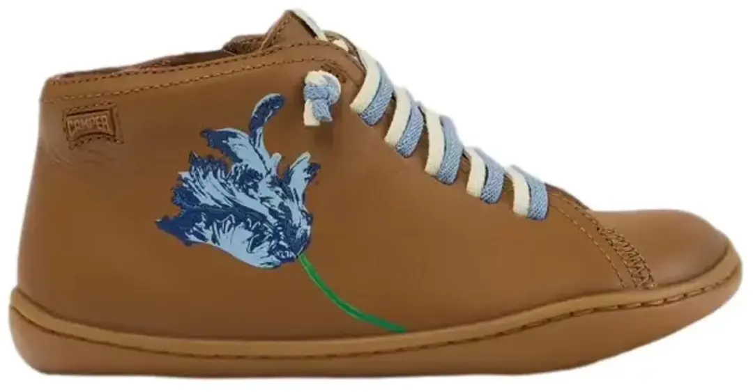 Velours leren sneakers baby Camper Peu Cami