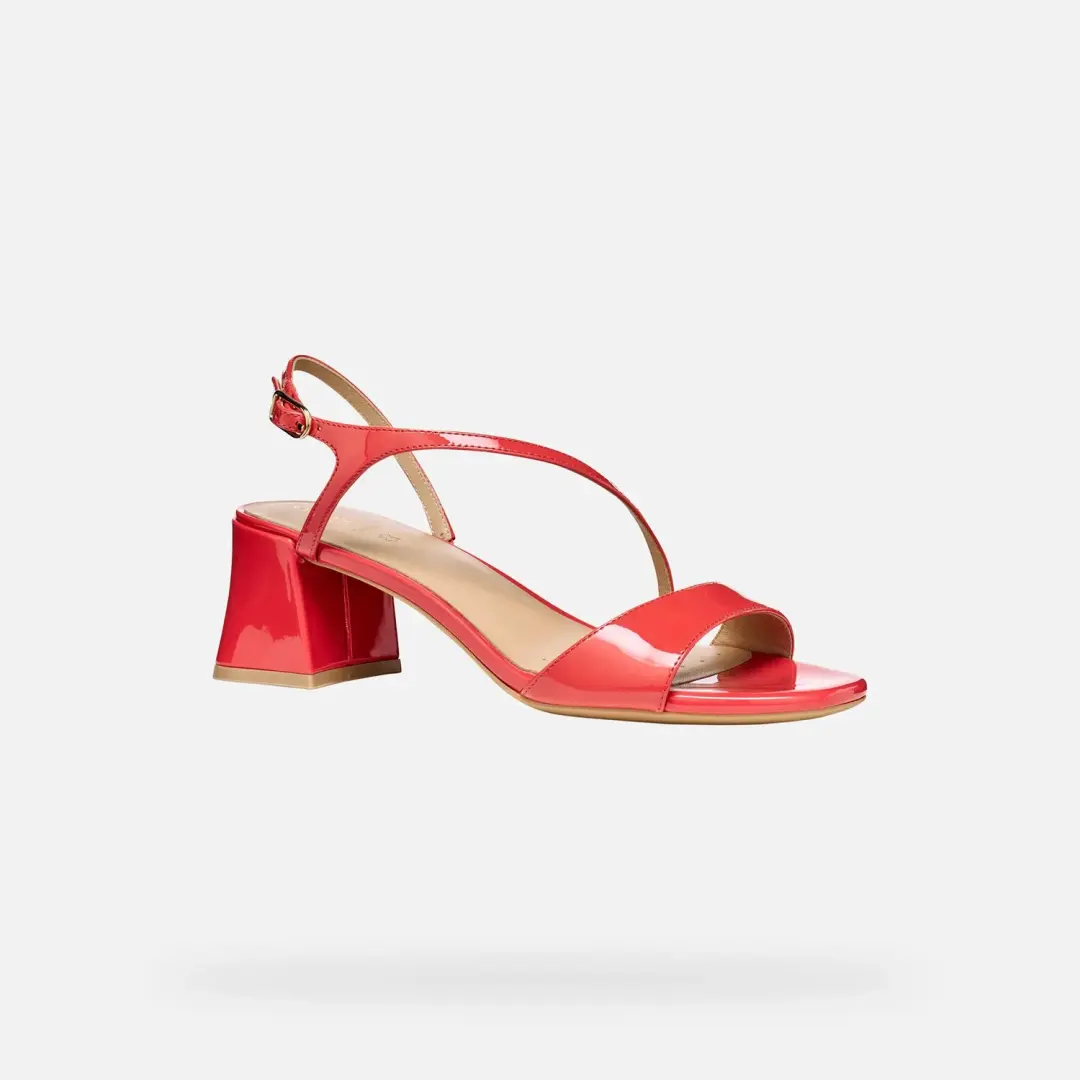 Geox New Eraklia 50 T01 Dames Sandalen - Koraal - afbeelding 2 van 2