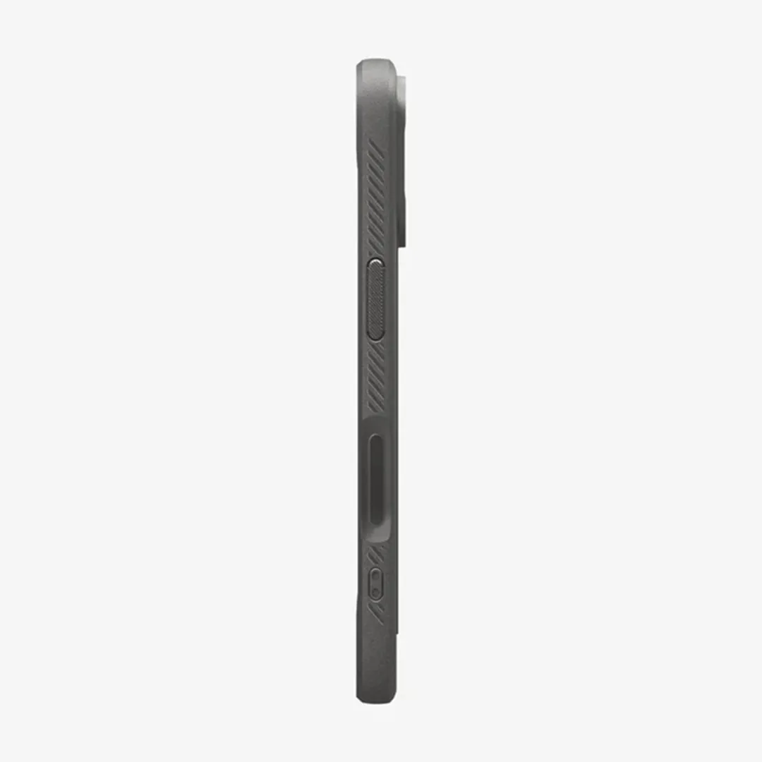 Spigen Rugged Armor MagSafe iPhone 17 Backcover - Grijs
