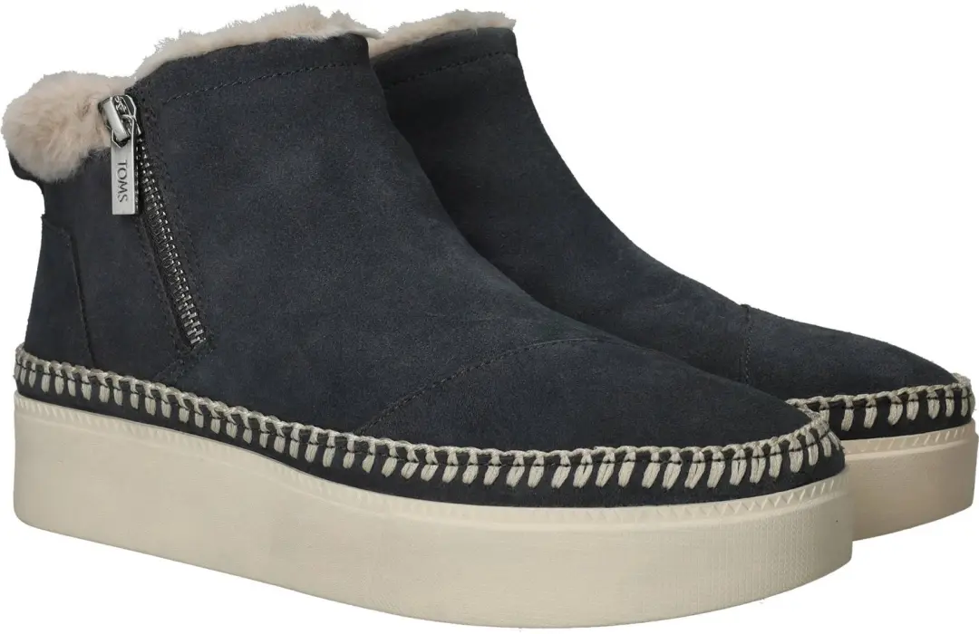 TOMS Percy Dameslaarzen - Blauw - afbeelding 6 van 6