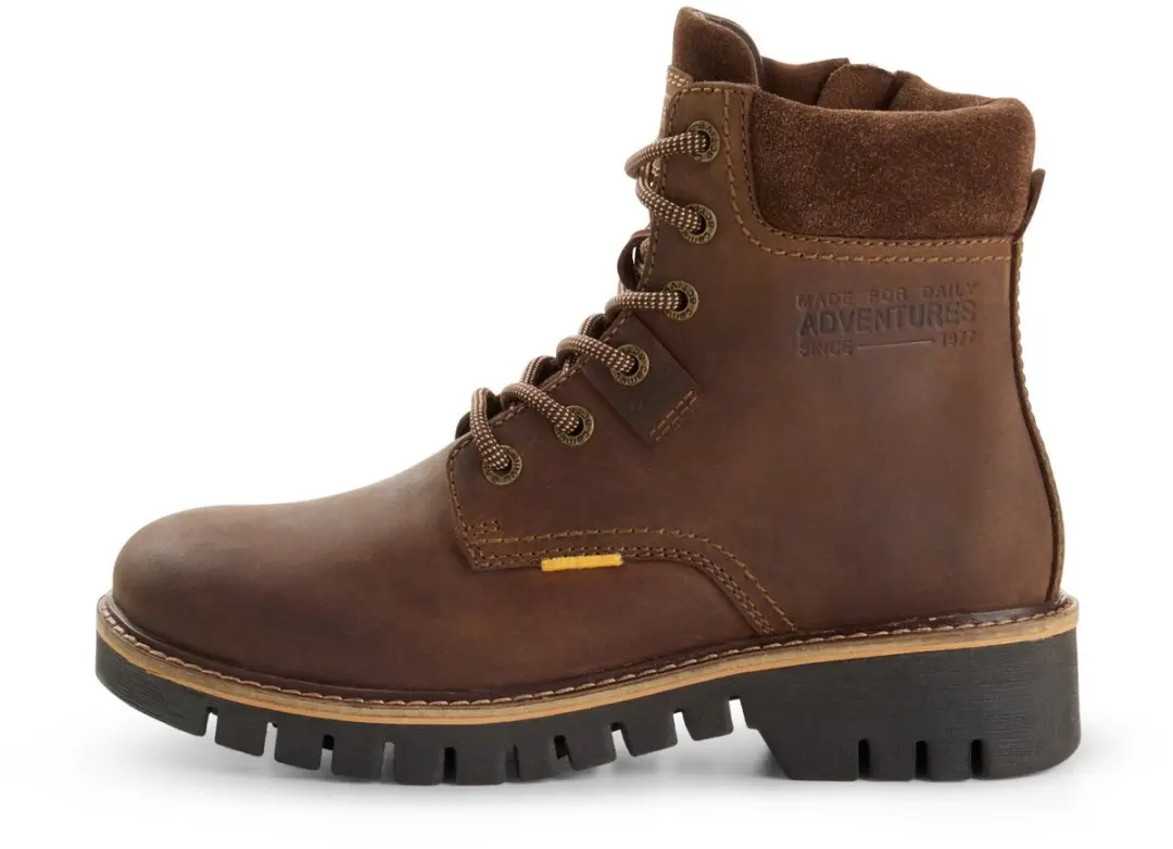camel active Veterschoenen met profielzool