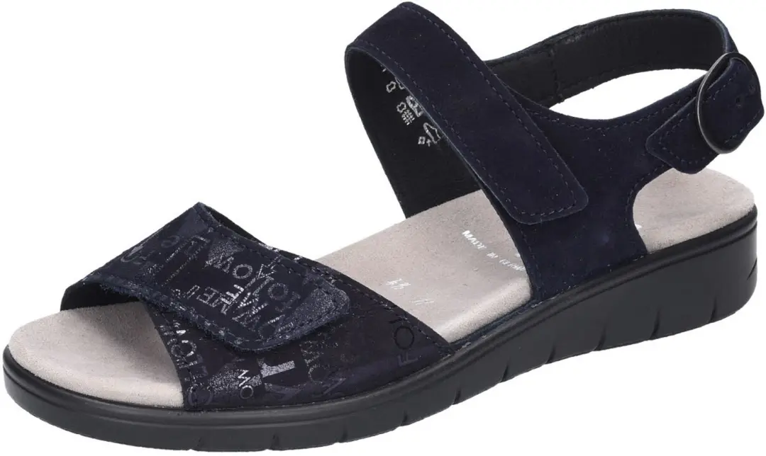 Semler dames sandalen blauw maat 41