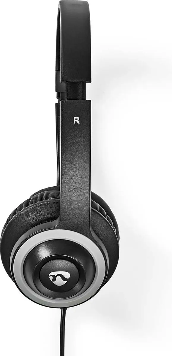 Nedis PC-Headset CHSTU310BK - USB-C - On-Ear - Zwart