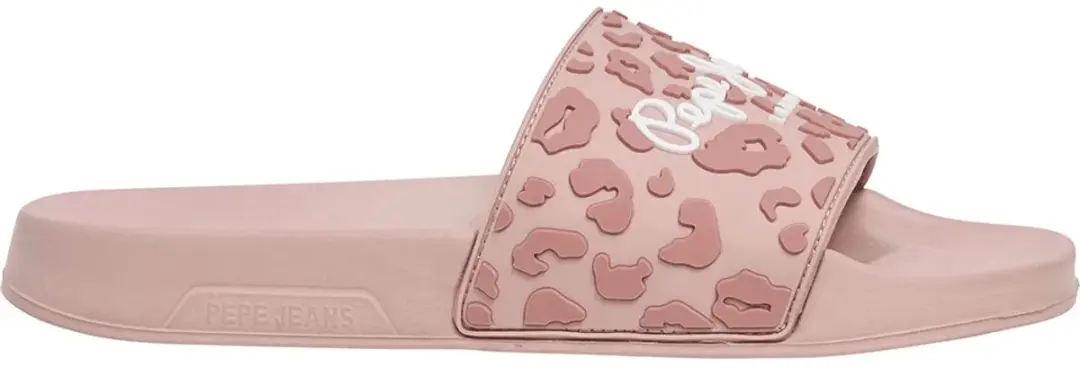 Pepe Jeans Slider Leo Slippers Roze EU 38 Vrouw