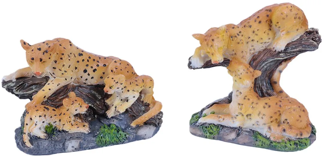 PIA Soft Toys Cheetah Speelfiguren Set