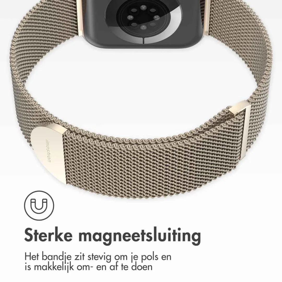 Imoshion Milanees Magnetisch Bandje Apple Watch 42mm - Sterrenlicht