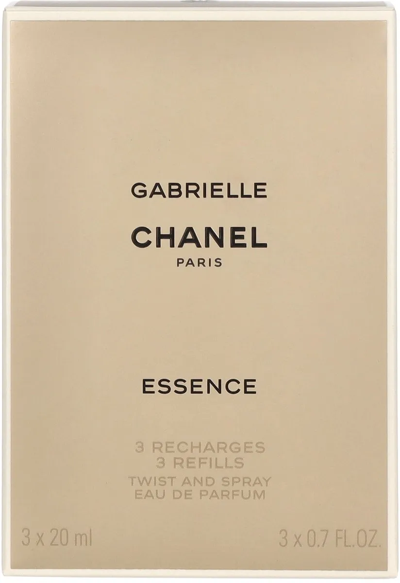 Chanel Gabrielle Essence Eau de Parfum - 3x 20ml