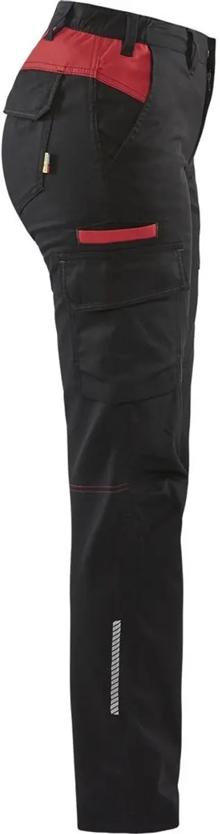 Blaklader Dames industrie werkbroek stretch 7144-1832