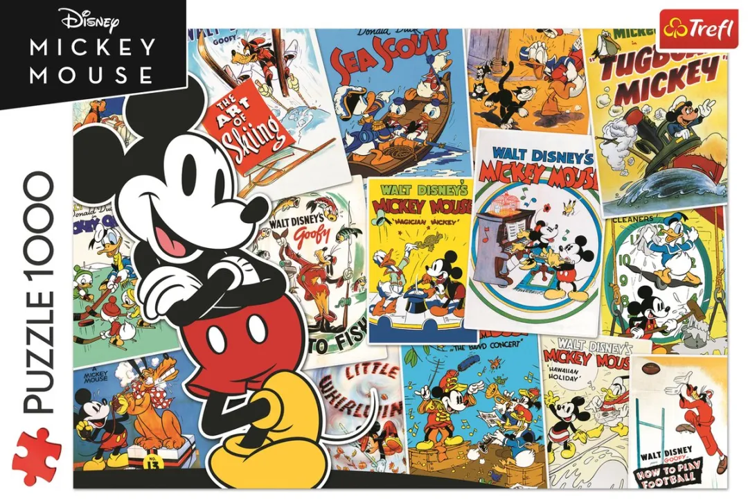 Trefl Mickey World Puzzle 1000 Stuks - Multicolor