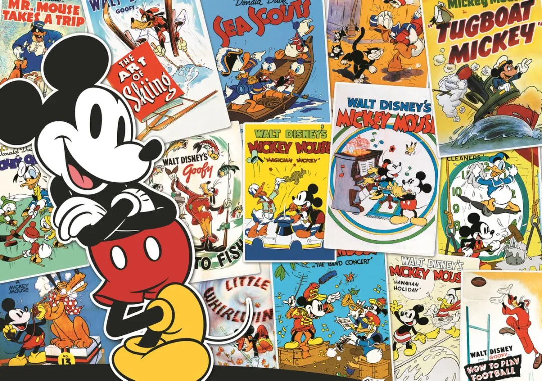 Trefl Mickey World Puzzle 1000 Stuks - Multicolor
