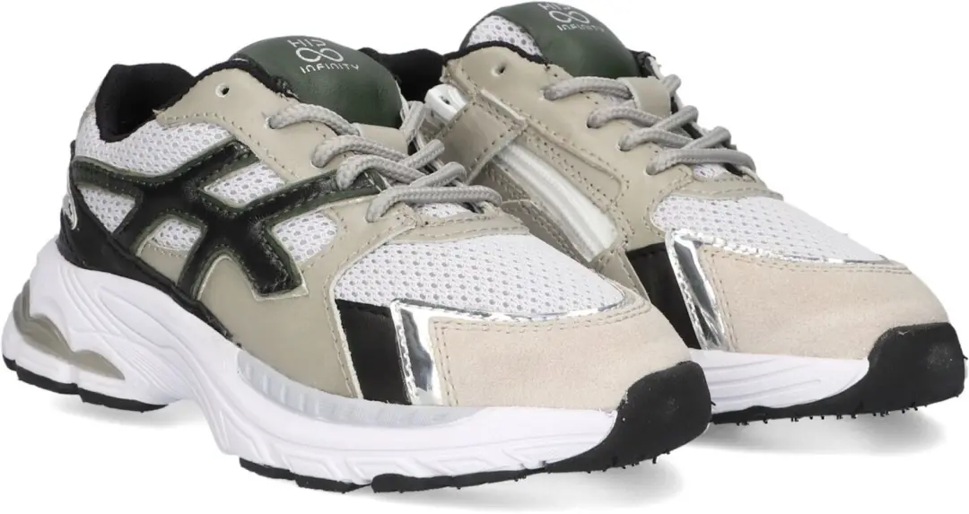 Hip H1161 Sneakers Jongens - Leren - Multi - Maat 37 - afbeelding 2 van 6