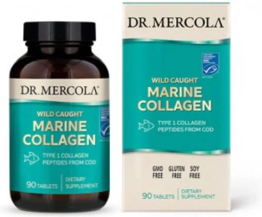 Dr. Mercola Marine Collagen Viscollageen 90 tabletten