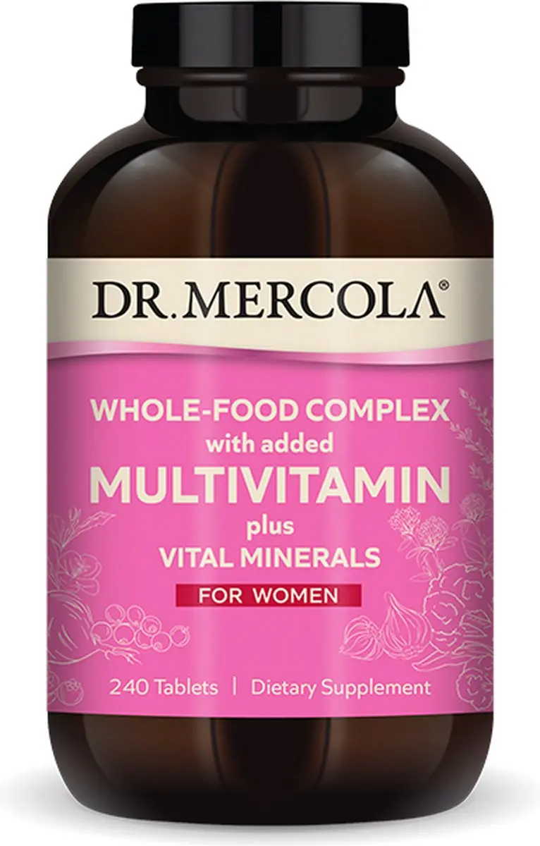 Whole-Food Multivitamin for Women plus vital minerals (240 Tablets)