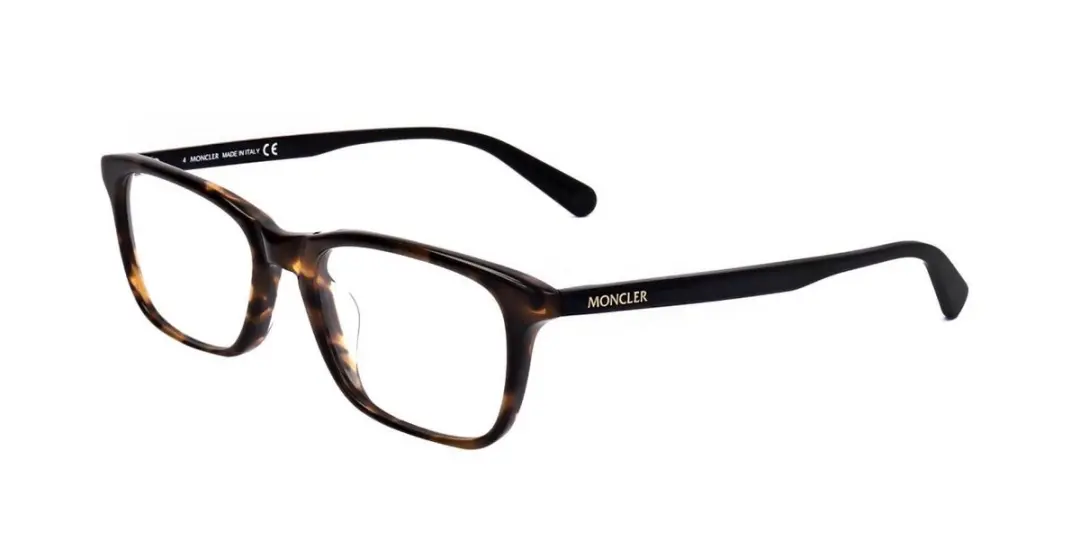 Moncler ML5139 D Dark havana 53/18/145 MAN Brilmonturen