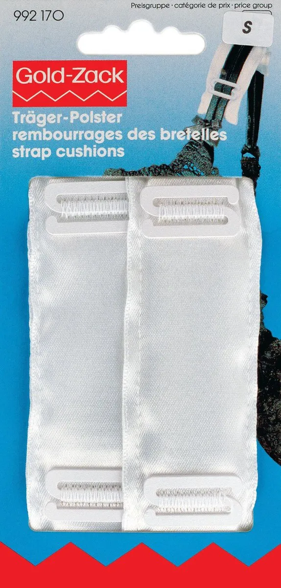Prym Schouderbandkussentjes 30mm - Wit - 2 Stuks