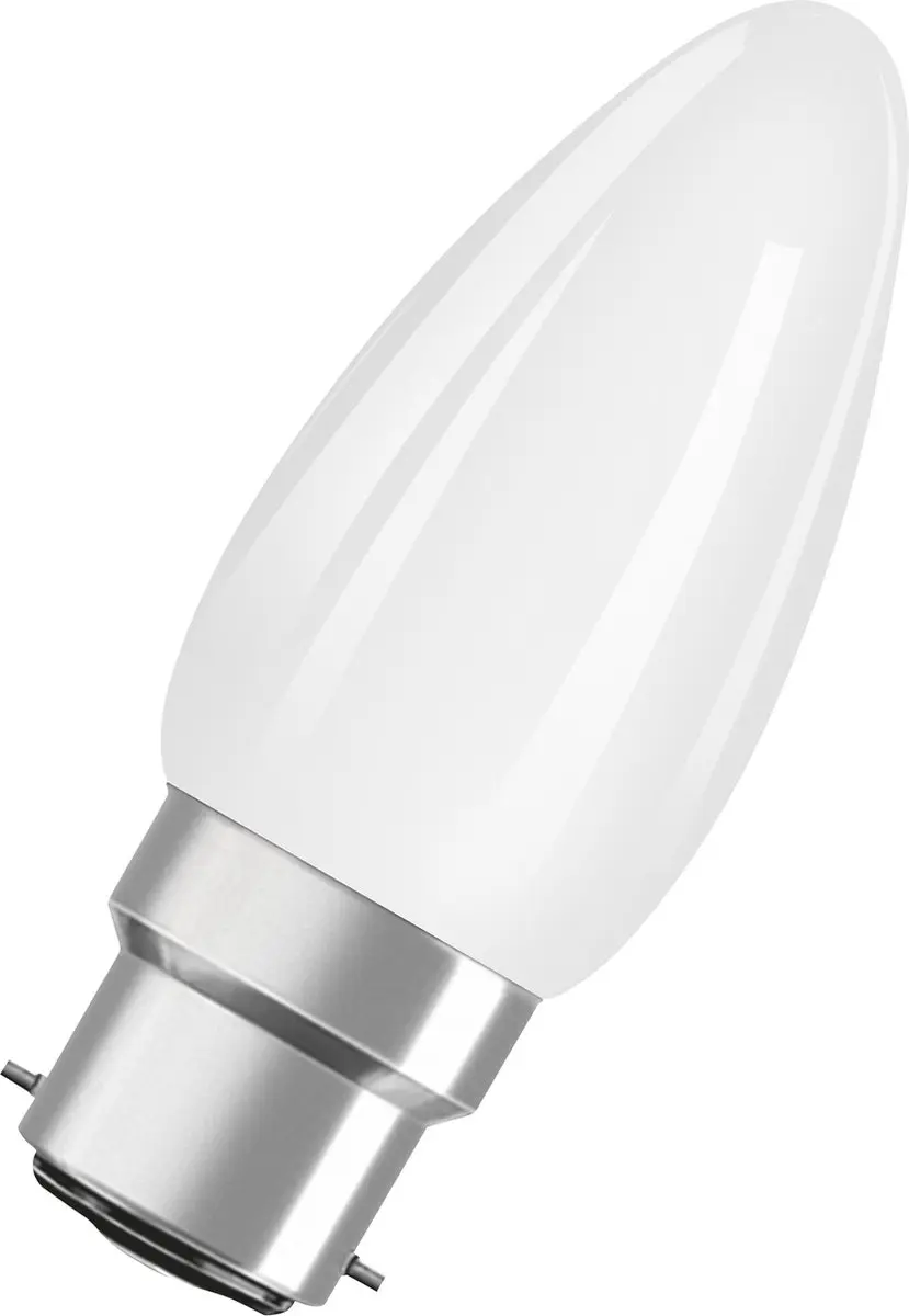 Osram Parathom Classic LED B22d Kaars Filament Mat 4.8W 470lm