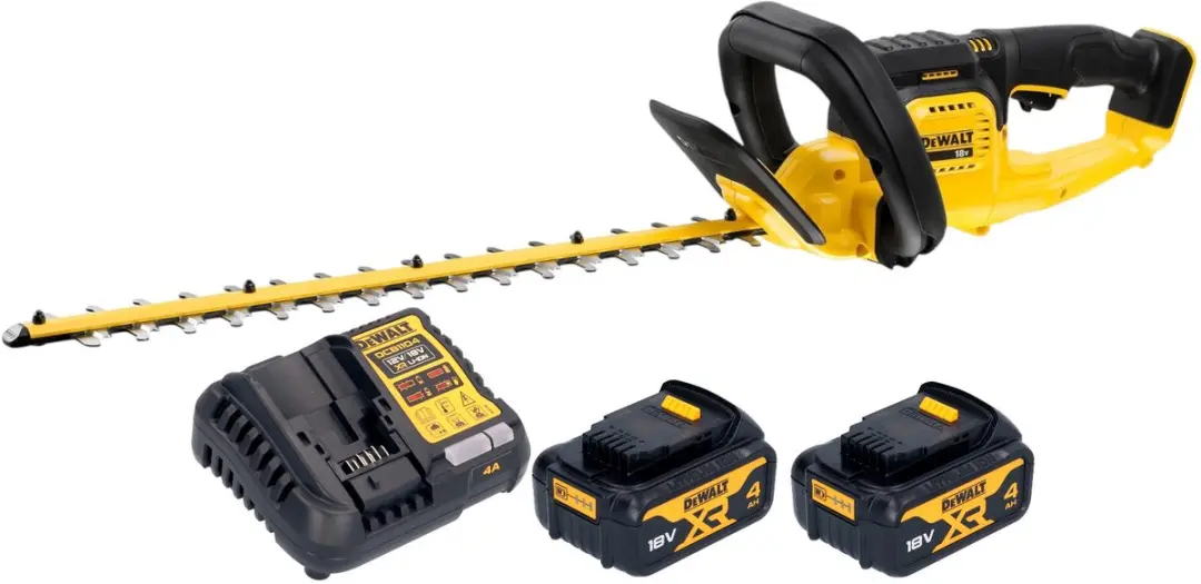 Dewalt DCMHT 563 M2 accu-heggenschaar 18 V 55 cm + 2x accu 4,0 Ah + oplader