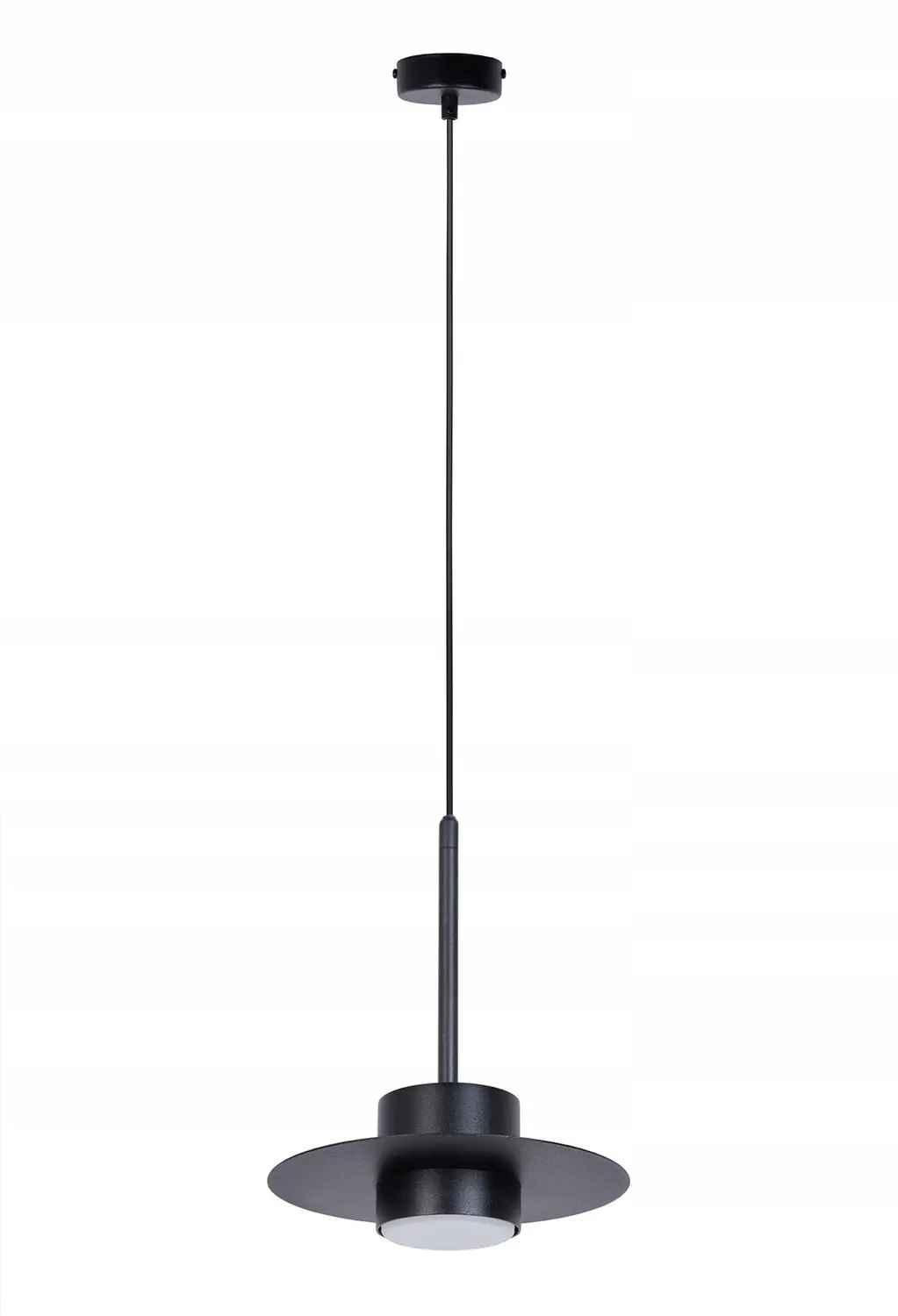 SIGMA Charlie S Zwarte Metalen Hanglamp (Ø20cm, 150cm)