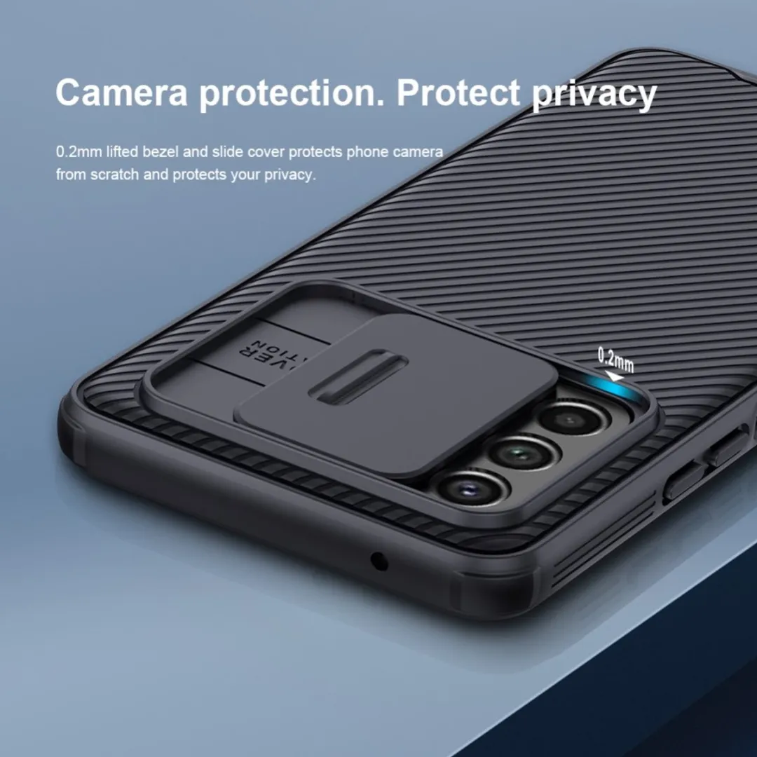 Nillkin CamShield Pro Hoesje Samsung Galaxy A53 5G - Zwart - afbeelding 6 van 6