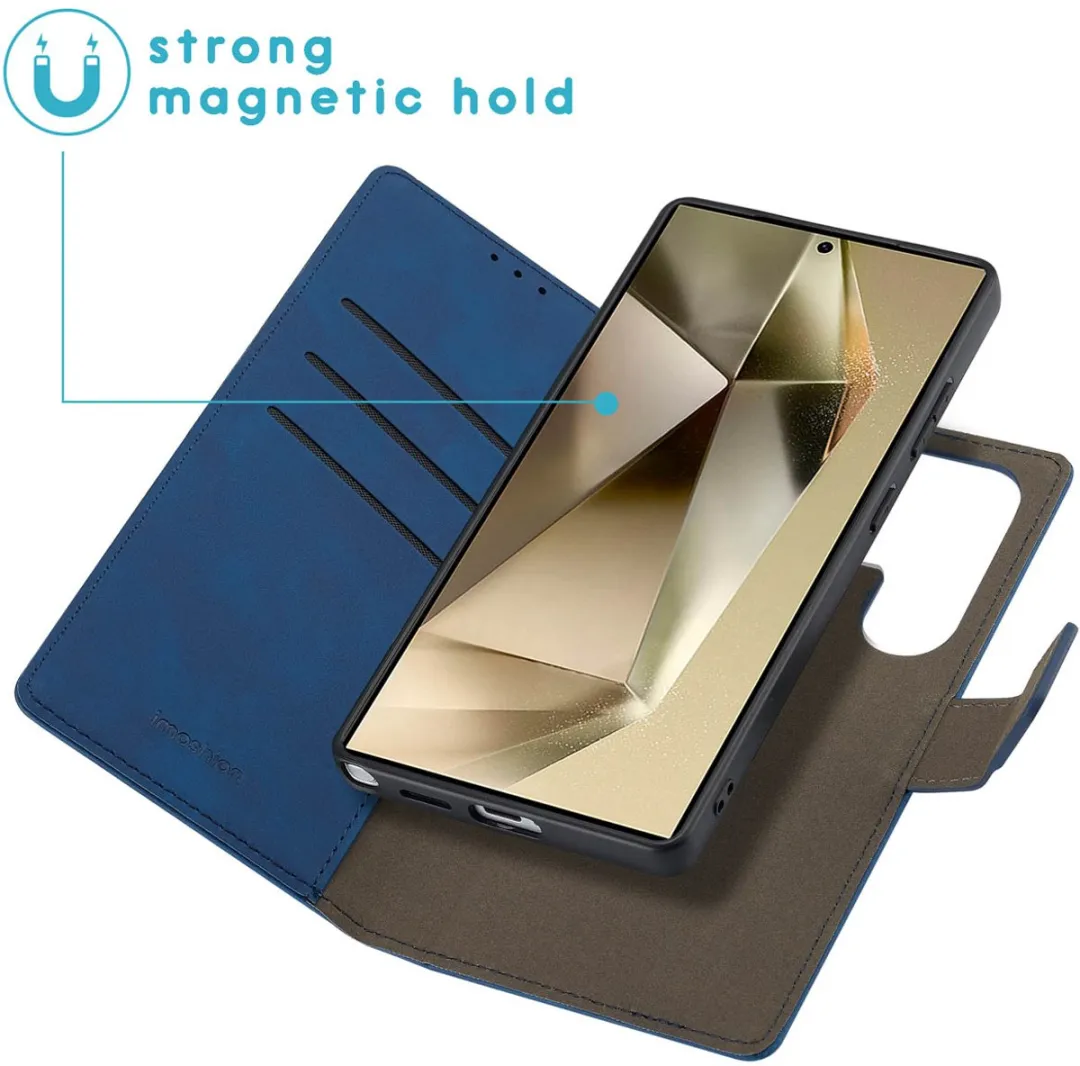 Imoshion Hoesje Samsung Galaxy S25 Ultra 2-in-1 Bookcase - Blauw