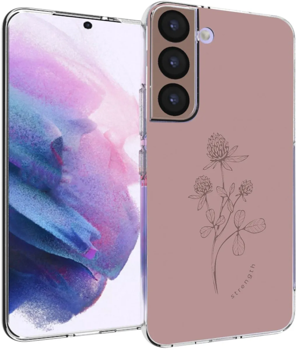 Imoshion Hoesje Samsung Galaxy S22 Floral Pink