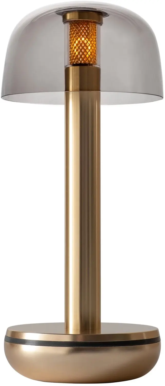 Humble Two tafellamp light gold / smoked