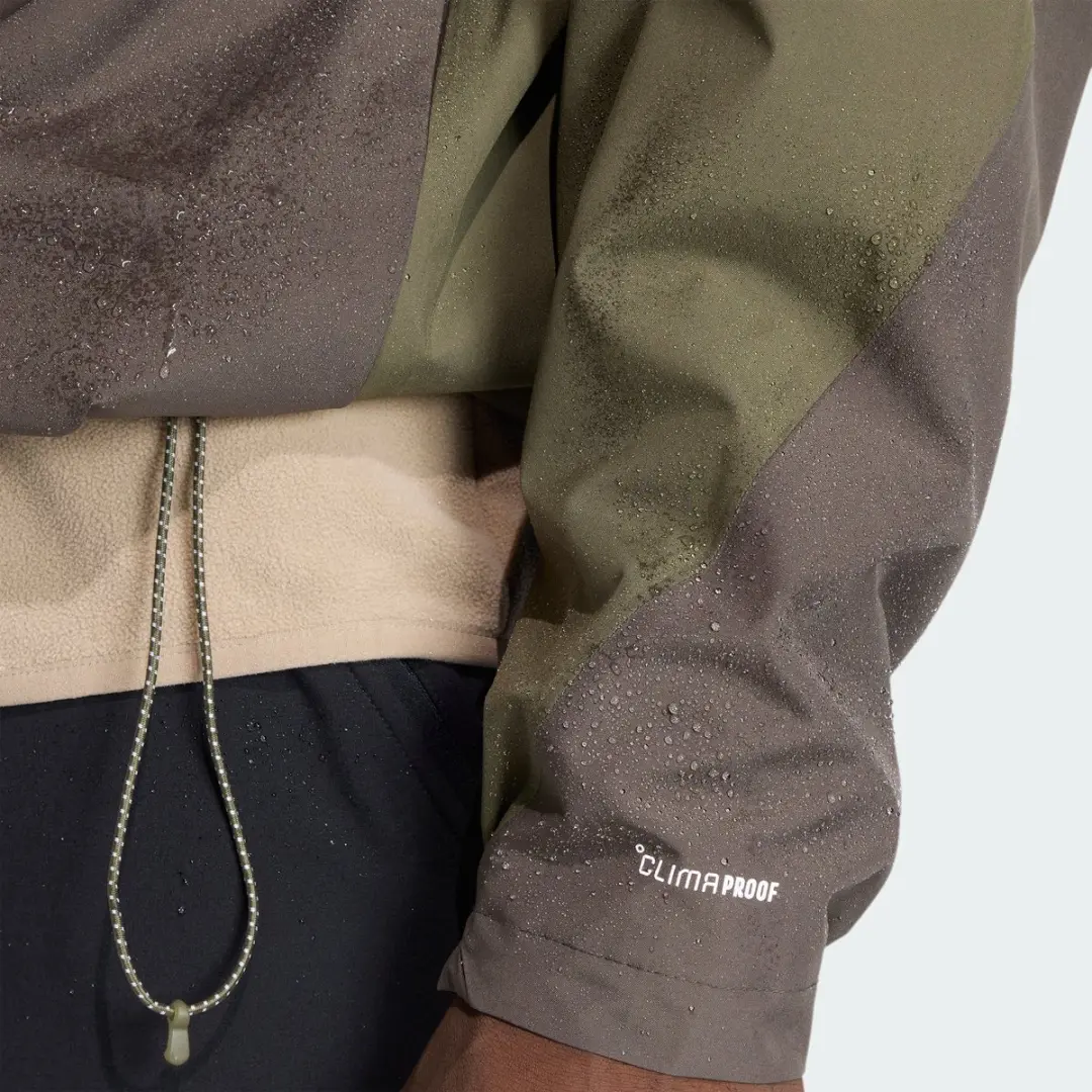adidas Terrex Multi 2 Layer Climaproof Regenjack - Groen - afbeelding 4 van 6