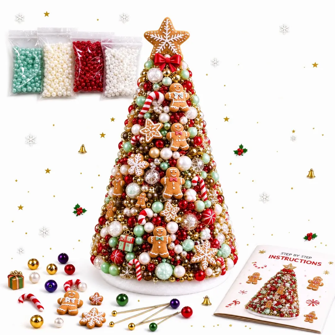 ECTEATOY® DIY Kralen Kerstboom Knutselset