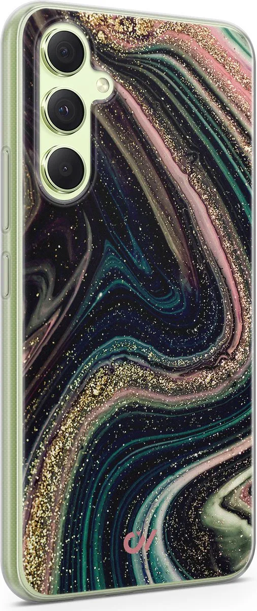 Casevibes Galaxy A54 Hoesje - Marble Twilight - Multi