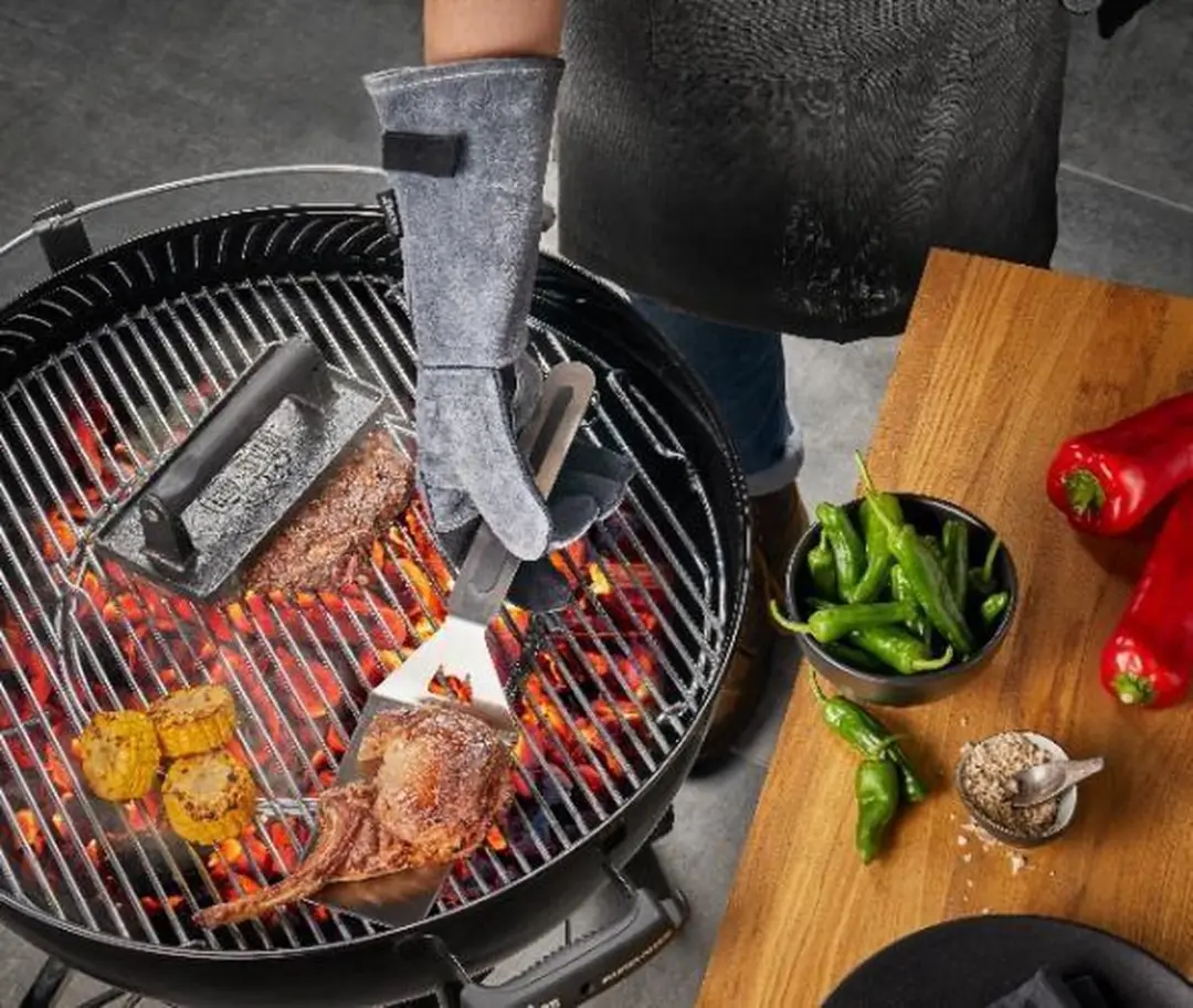 GEFU Barbecuehandschoen - Leder - afbeelding 2 van 2