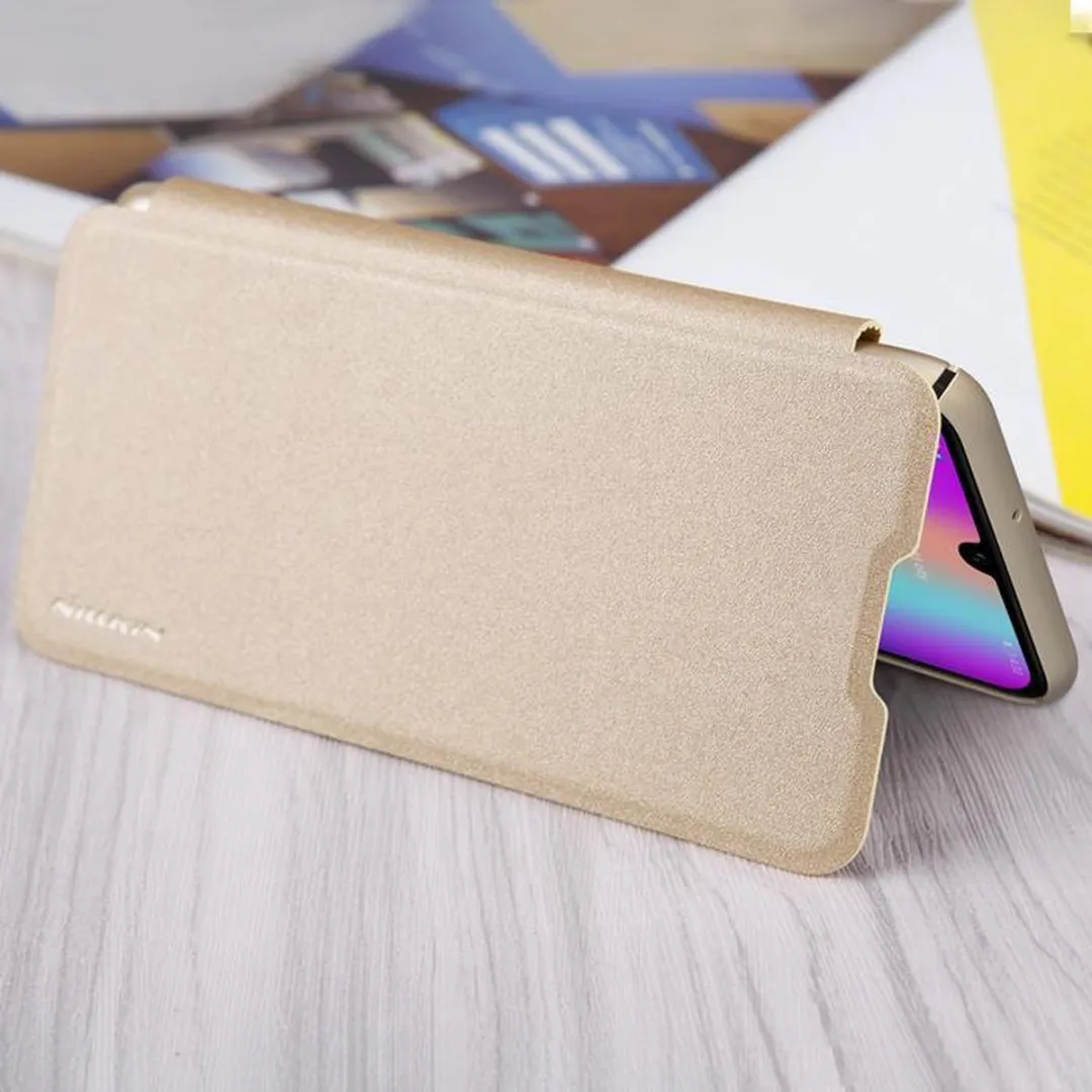 Nillkin New Sparkle Book Case - Huawei P Smart (2019) - Goud - afbeelding 4 van 4