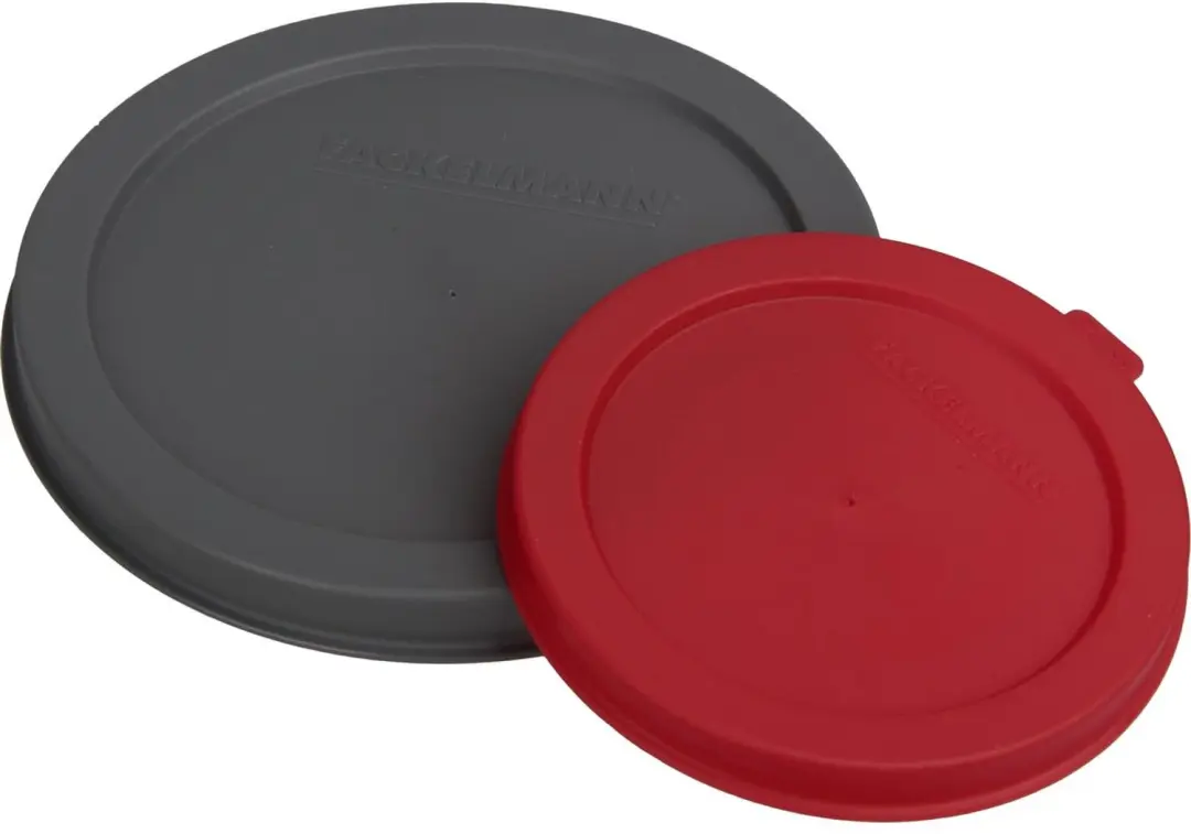 Set van 2 plastic deksels voor conservenblikken en potten Fackelmann