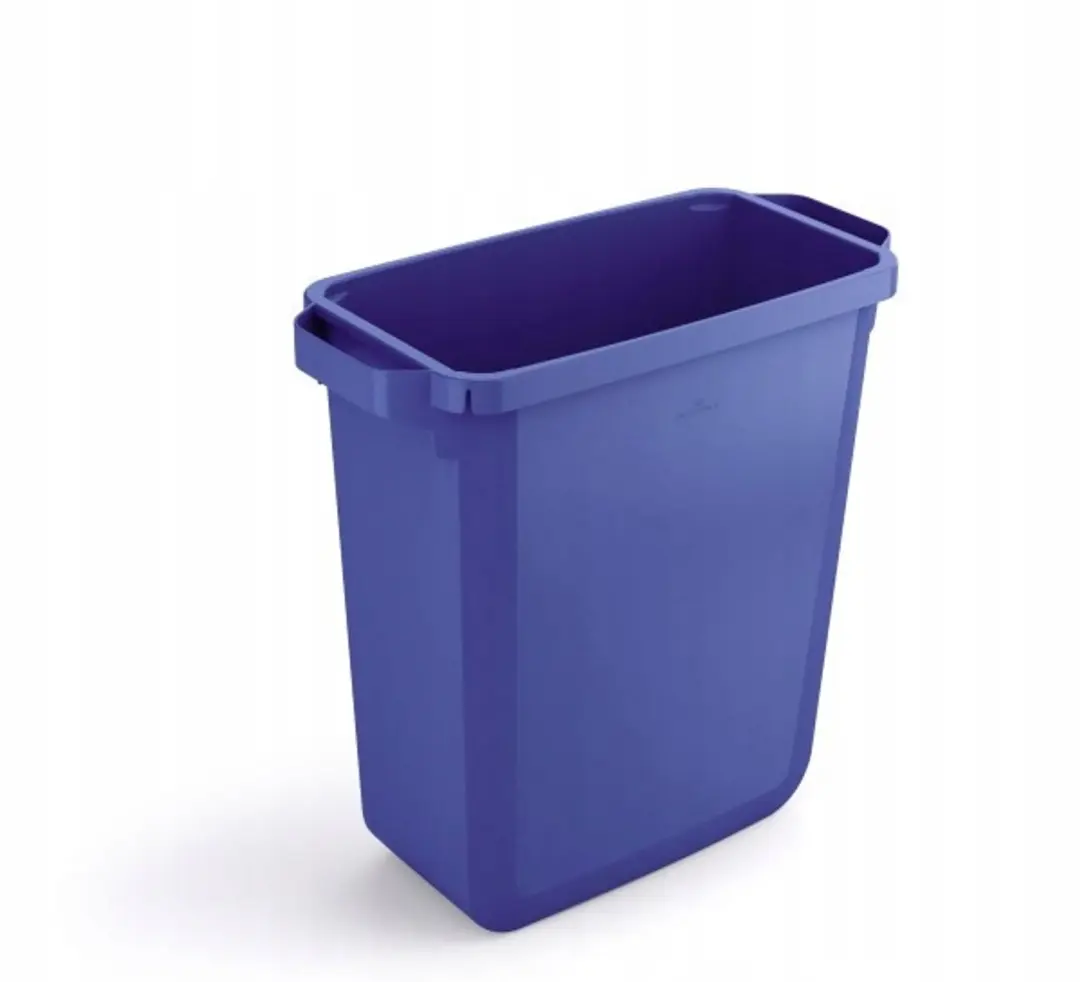 Durable Afvalbak 60L Blauw