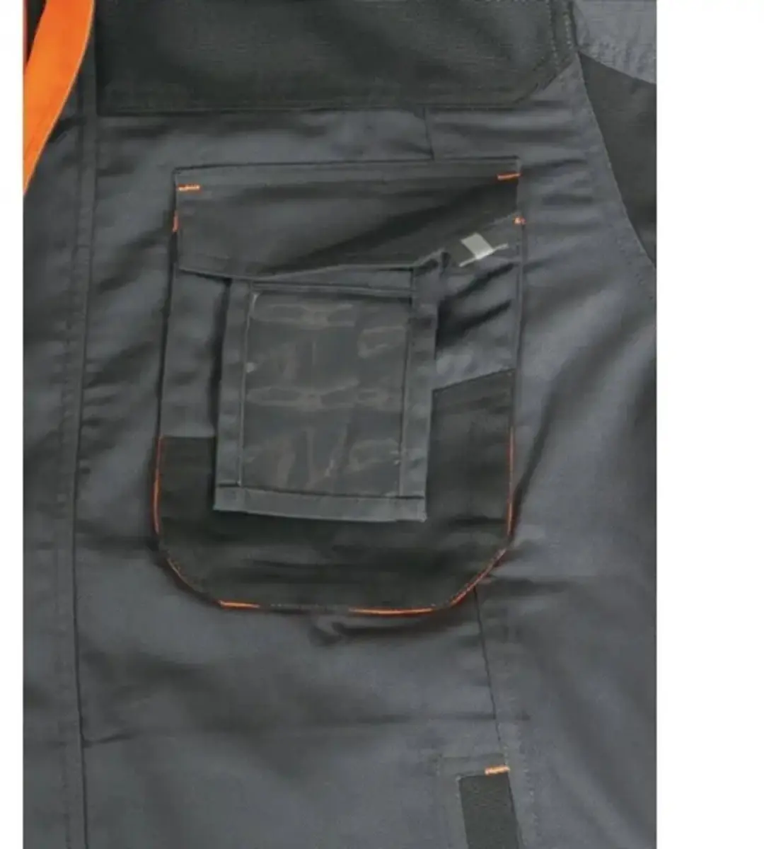 Beta Veste in T/C Canvas - Grijs - M - afbeelding 3 van 6