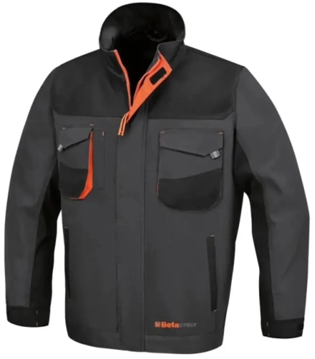 Beta Veste in T/C Canvas - Grijs - M - afbeelding 5 van 6