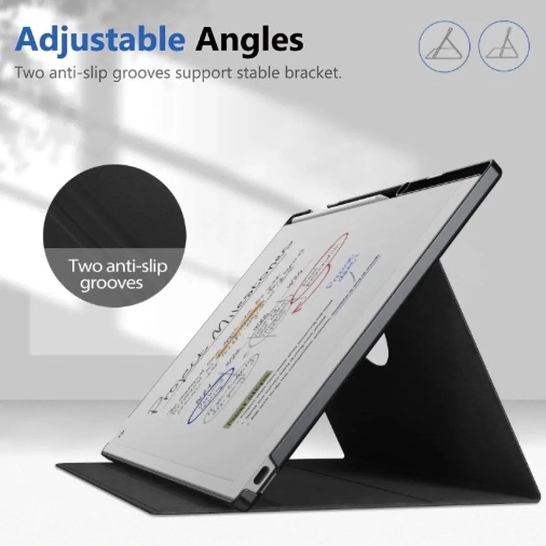 reMarkable Paper Pro Marker Plus - 11.8" Tablet 64GB - Draaibare Grijze Folio