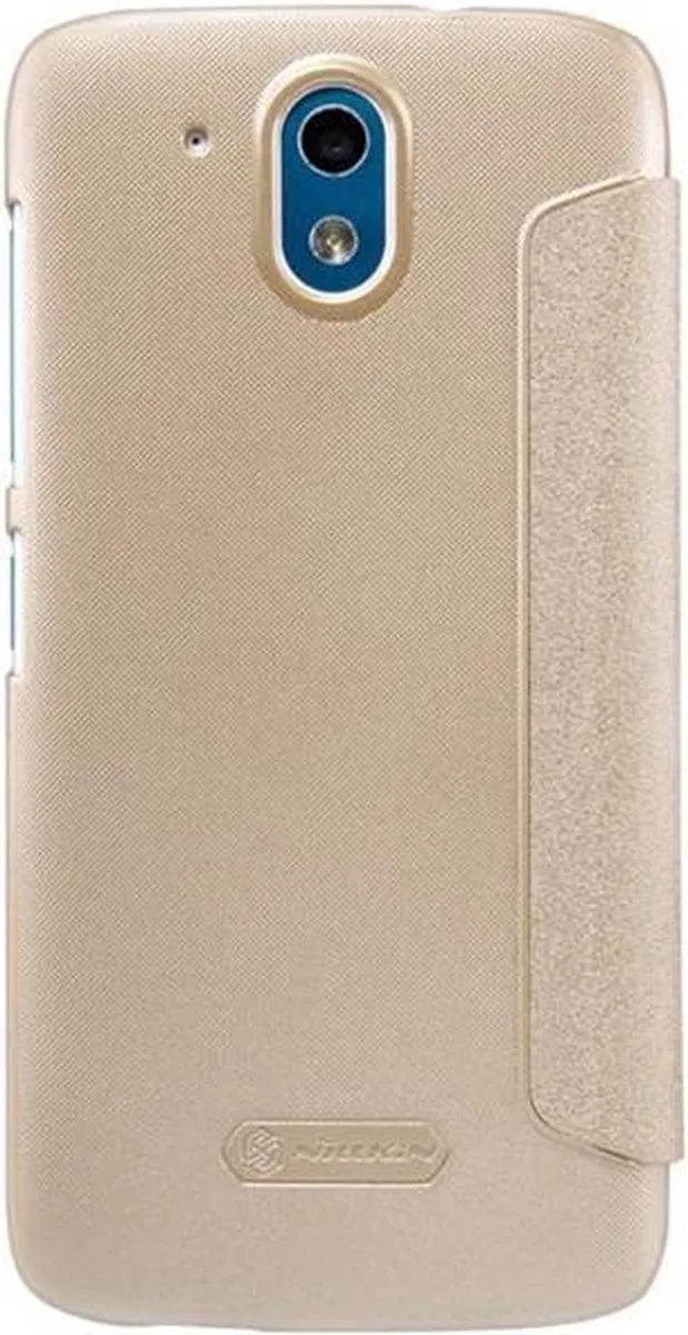 Nillkin Sparkle Series Leather Flip Case HTC Desire 526 - Goud - afbeelding 2 van 4