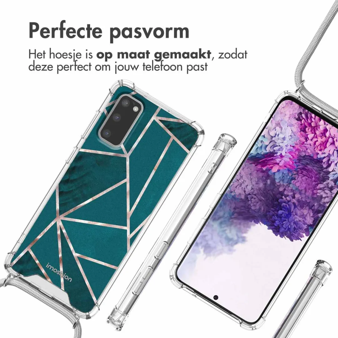 Imoshion Hoesje Samsung Galaxy S20 - Petrol Green Graphic
