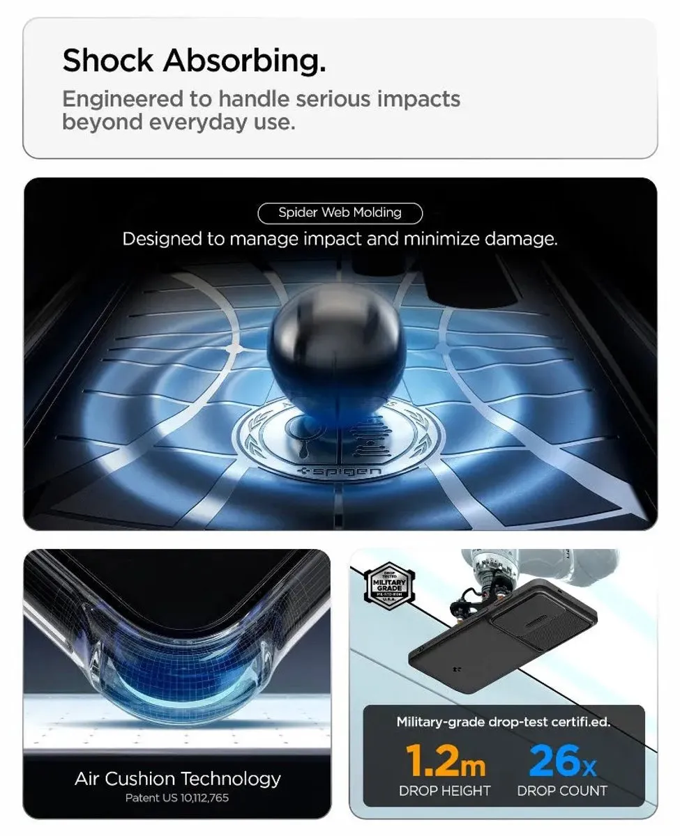 Spigen Optik Armor Camera Slider ACS10687 - Zwart