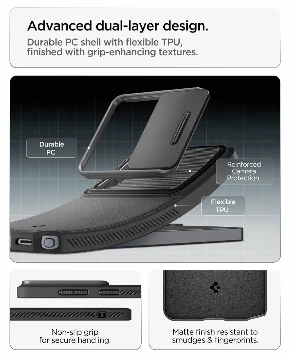 Spigen Optik Armor Camera Slider ACS10687 - Zwart - afbeelding 6 van 6