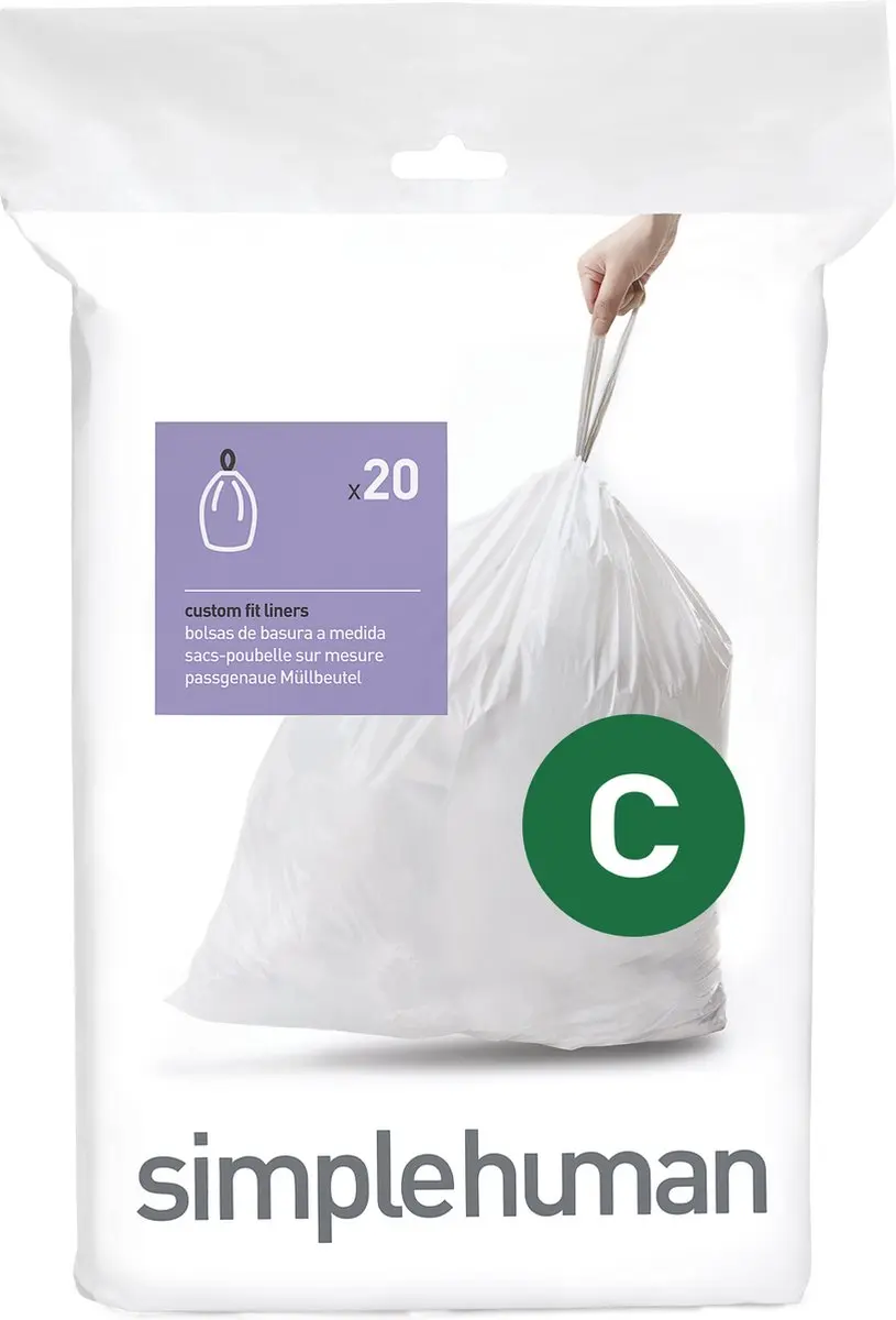 Simplehuman Code C Afvalzakken