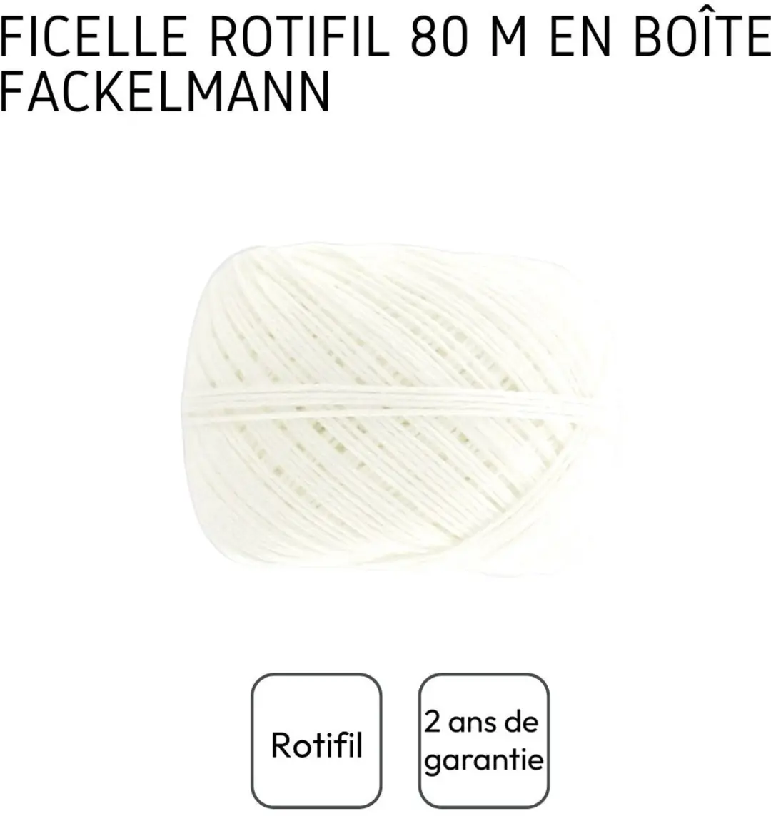 Keukentouw van 80 m Fackelmann