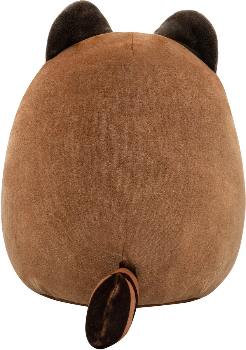 Squishmallows Adopt Me! Tanuki Knuffel - 20cm - Bruin/Wit