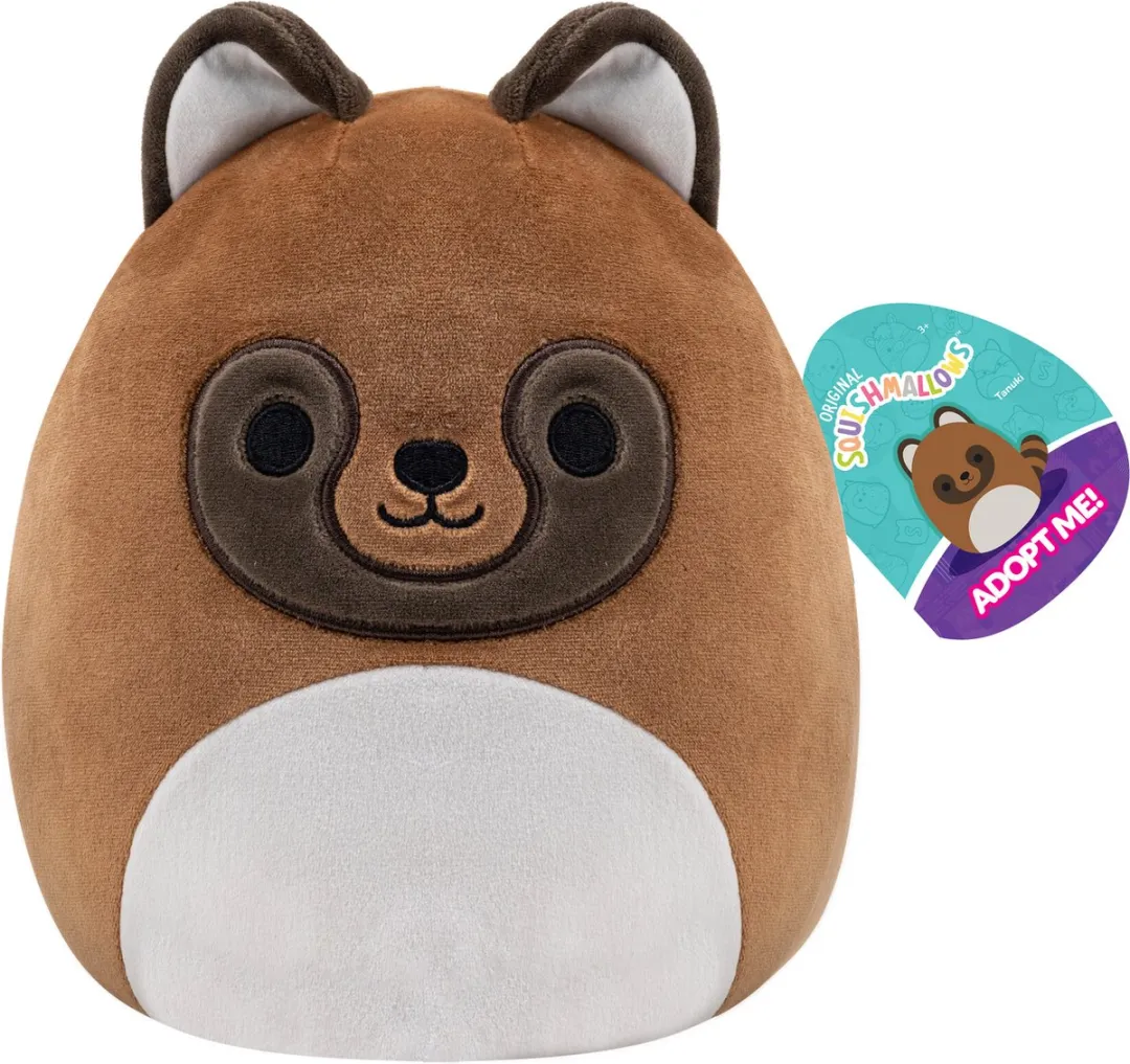 Squishmallows Adopt Me! Tanuki Knuffel