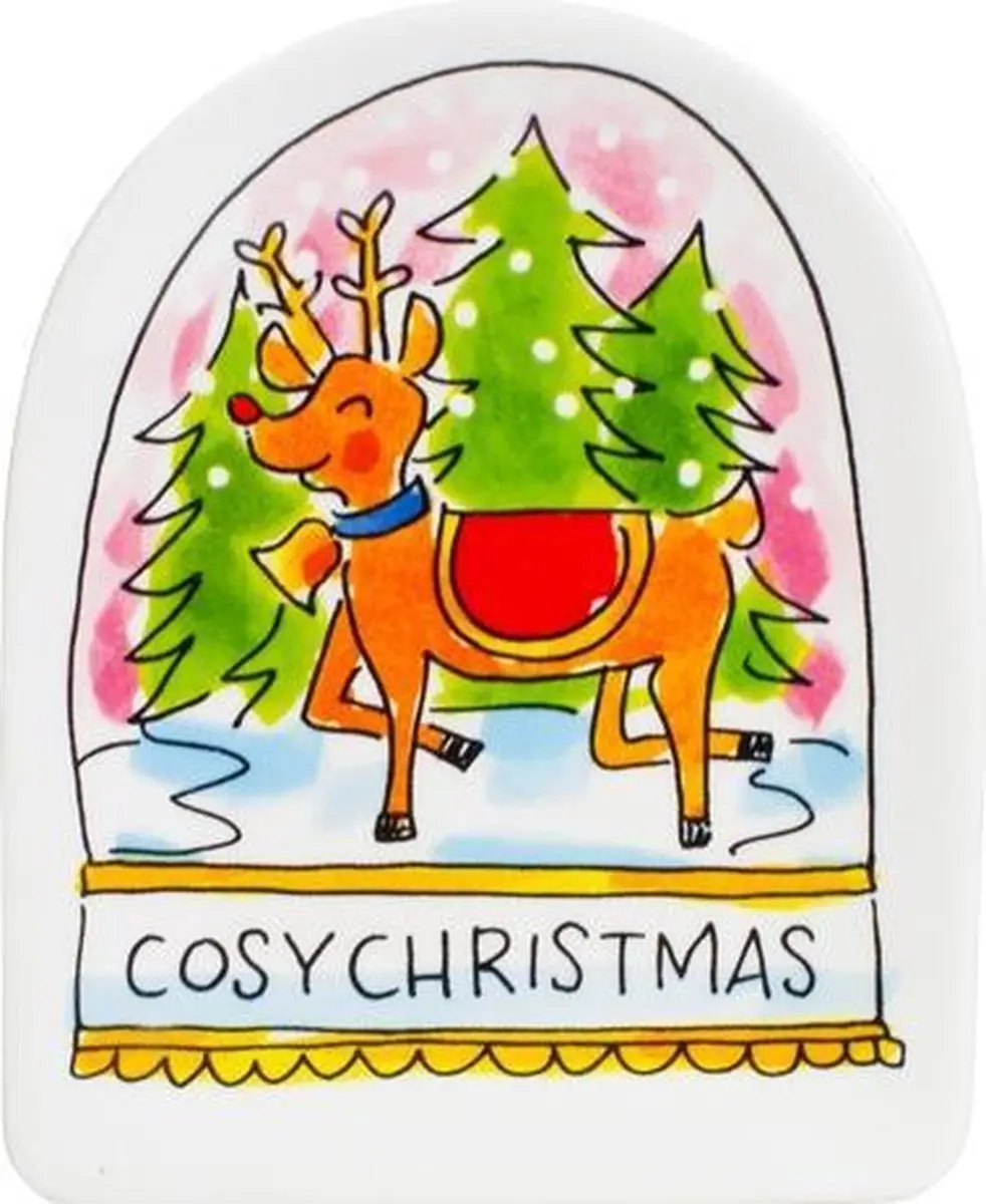 Blond Amsterdam Christmas 3D bord Cosy