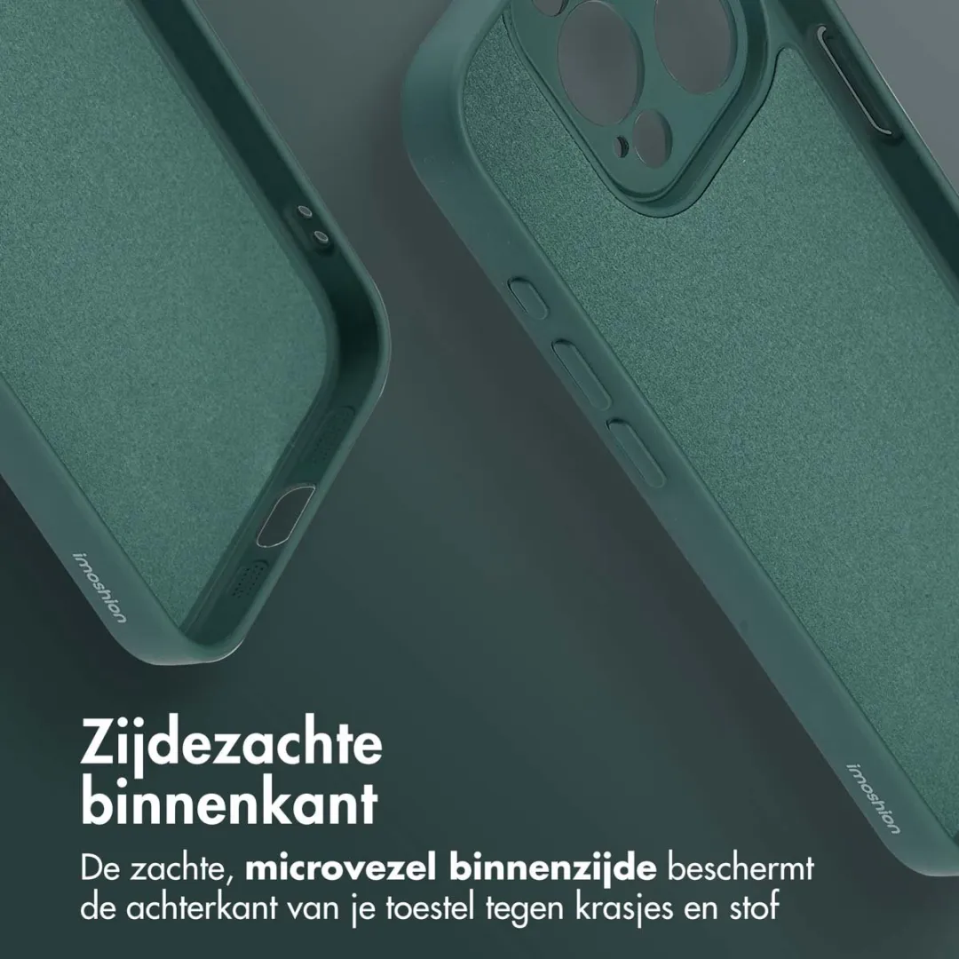 Imoshion Hoesje iPhone 15 Pro - Donkergroen - MagSafe