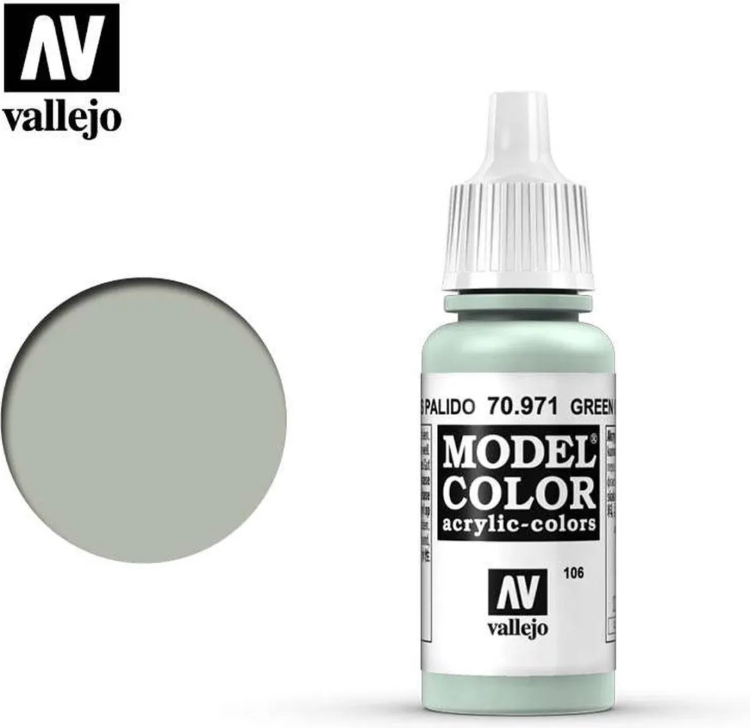 Vallejo Model Color Green Grey Acrylverf 17ml