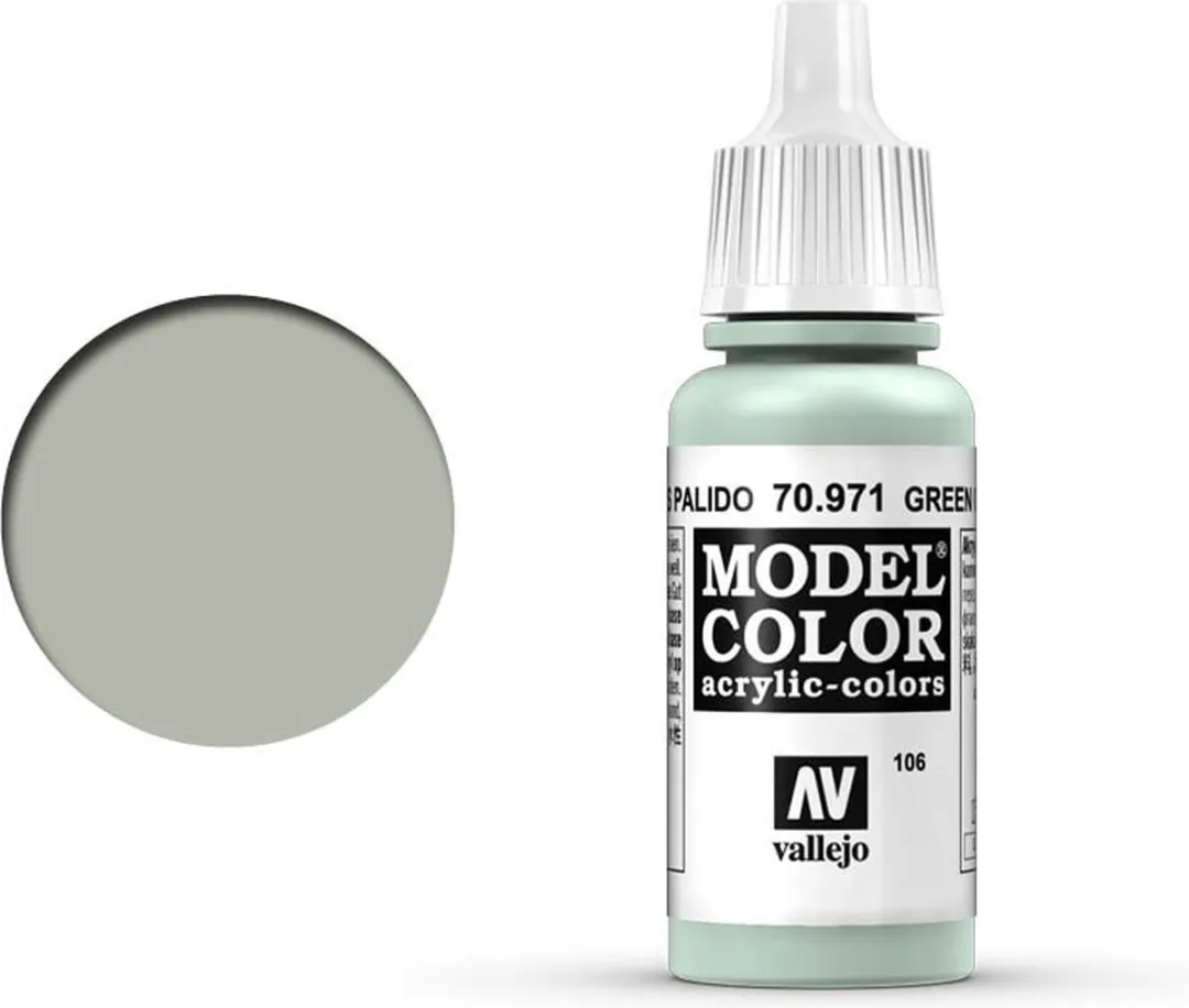 Vallejo Model Color Green Grey Acrylverf 17ml