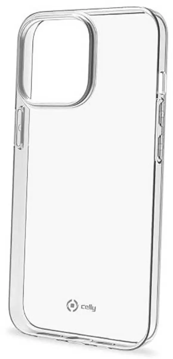 Celly Gelskin Hoesje iPhone 14 Pro Max - Transparant - afbeelding 5 van 5