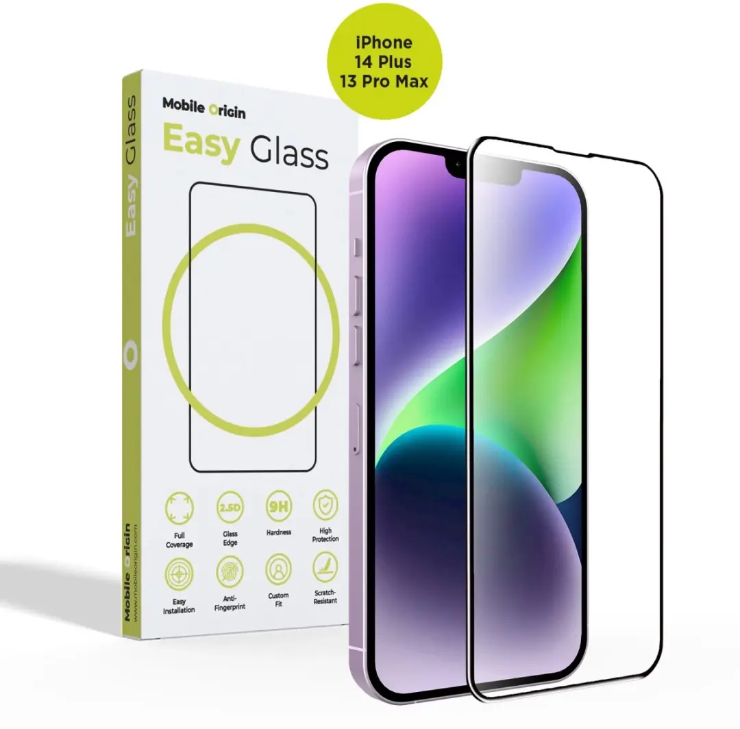 Mobile Origin EasyGlass Screenprotector iPhone 14 Plus/13 Pro Max